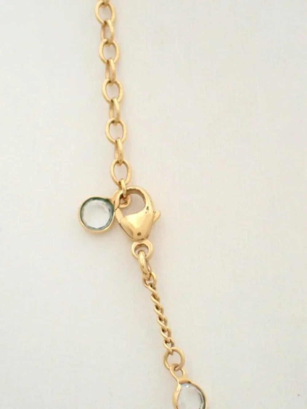 Gucci Key Necklace in Dustbag & Box (missing a stone)